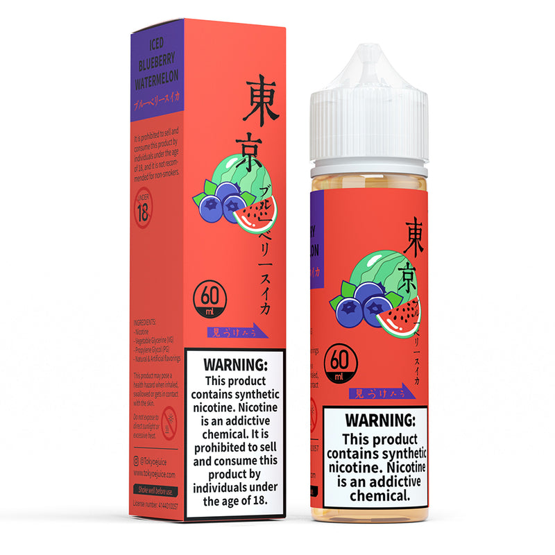 TOKYO Iced Blueberry Watermelon 60ML ( 3 & 6mg)