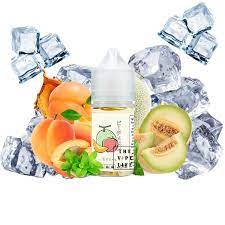 TOKYO Iced Peach Melon nicotine salts 30ML available at Vape Hub Pakistan.