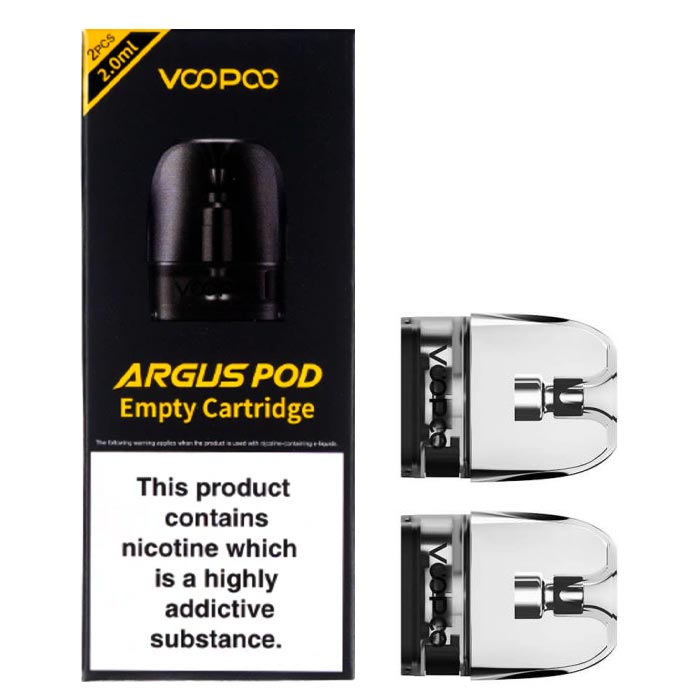 VOOPOO ARGUS replacement empty pod cartridge available at Vape Hub Pakistan.