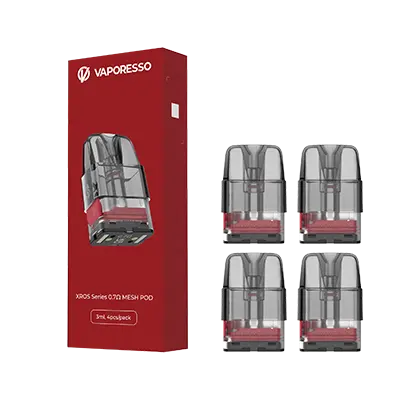 Vaporesso Xros replacement pods 0.7 ohm available at Vape Hub Pakistan.