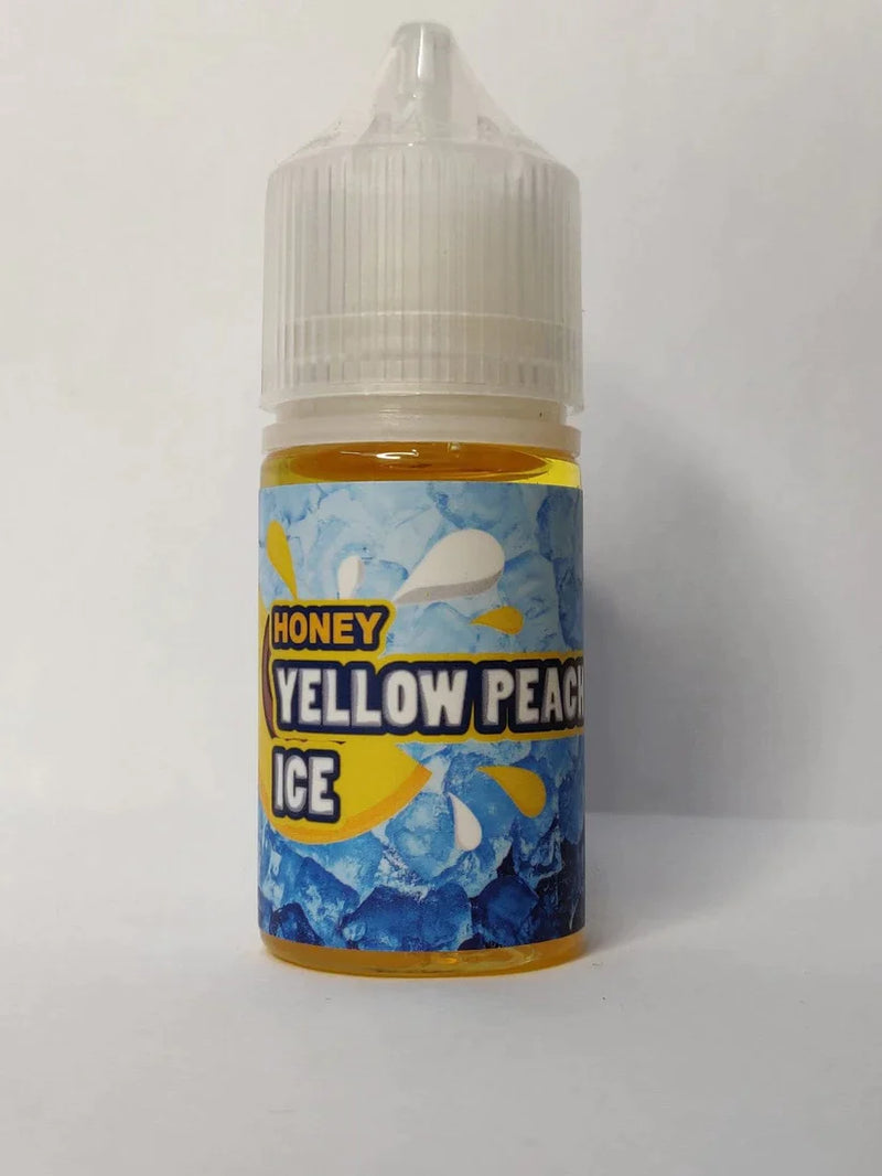 TOKYO HONEY Yellow Peach Ice Nicotine Salt 30ml available at Vape Hub Pakistan.