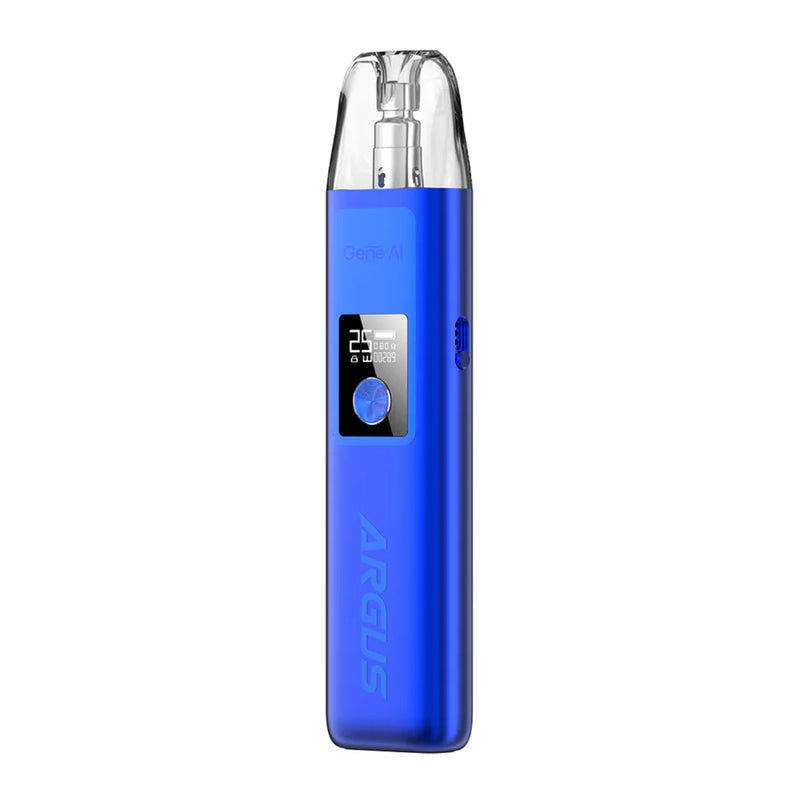 Voopoo Argus G 25W pod kit satin blue available at Vape Hub Pakistan.