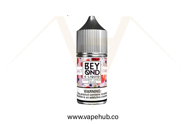 BEYOND by IVG Cherry Apple Crush 30ML nicotine salt available at Vape Hub Pakistan.