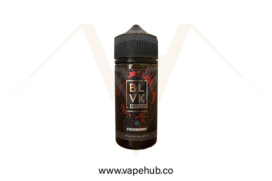 BLVK Reserve FRZN Berry 100 ml available at Vape Hub Pakistan.