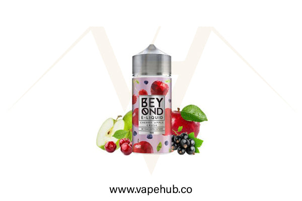 BEYOND by IVG Cherry Apple Crush 100ML freebase available at Vape Hub Pakistan.