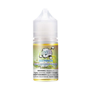 SLUGGER Ice Punch Series Chilled Apple Grape 30ml nicotine salt available at Vape Hub Pakistan.