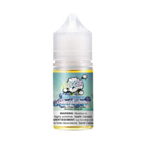 SLUGGER Ice Punch Series Chilled Blueberry Nicotine Salt 30ML  available at Vape Hub Pakistan.