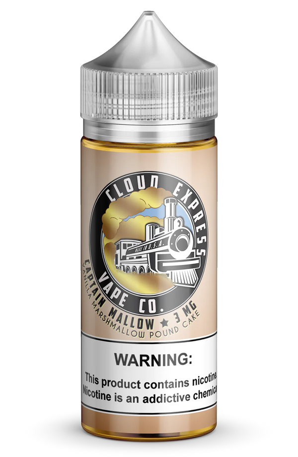 Cloud Express Captain Mallow 100ml available at Vape Hub Pakistan.