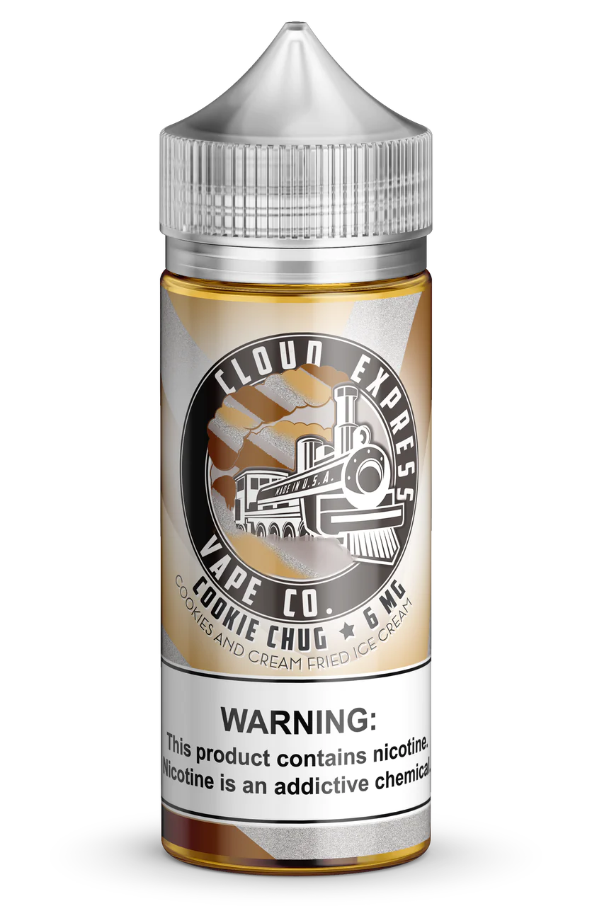 Cloud Express Cookie Chug 100ml available at Vape Hub Pakistan.