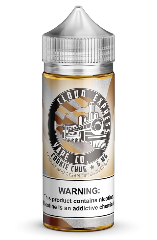 Cloud Express Cookie Chug 100ml available at Vape Hub Pakistan.