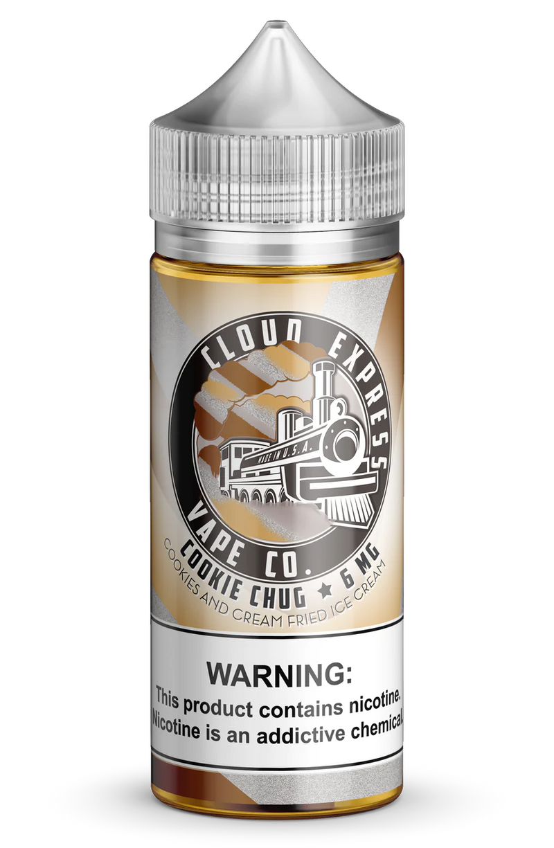 Cloud Express Cookie Chug 100ml available at Vape Hub Pakistan.