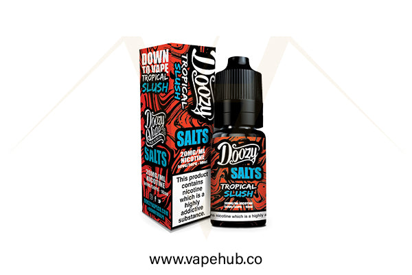 Doozy Tropical Slush 30ml nicotine salt available at Vape Hub Pakistan.