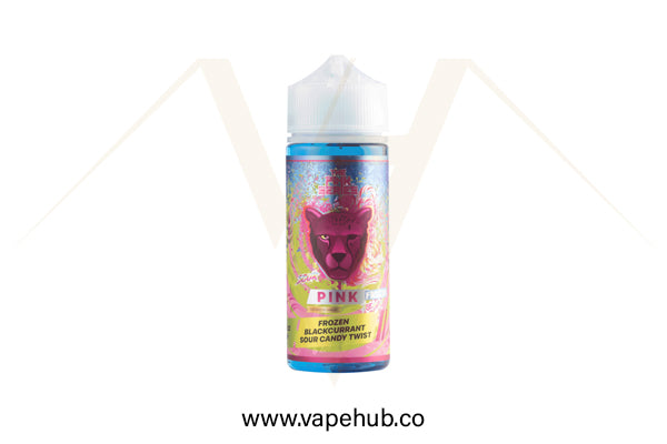 Dr. Vapes Panther Series Pink Frozen ( Frozen Blackcurrant Sour Candy Twist ) 120ml available at Vape Hub Pakistan.