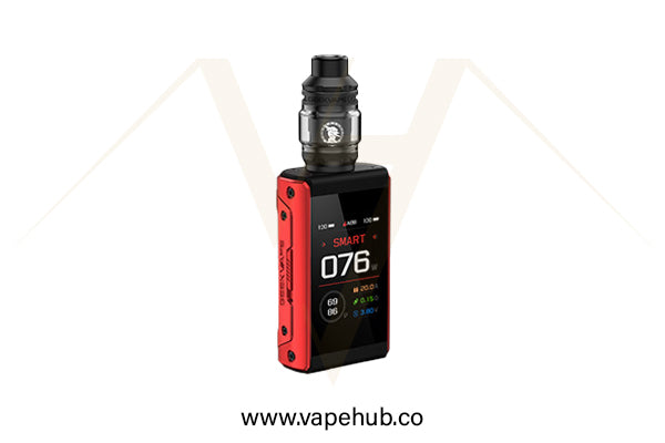 Geekvape T200 starter kit claret red available at Vape Hub Pakistan.