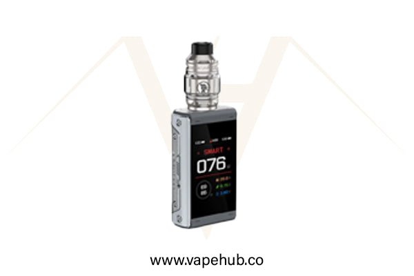 Geekvape T200 starter kit silver available at Vape Hub Pakistan.