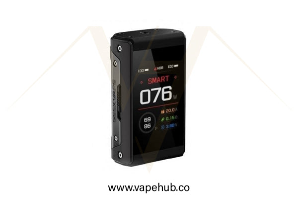 Geekvape T200 mod black available at Vape Hub Pakistan.