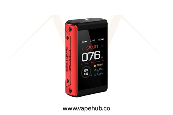 Geekvape T200 mod claret red available at Vape Hub Pakistan.