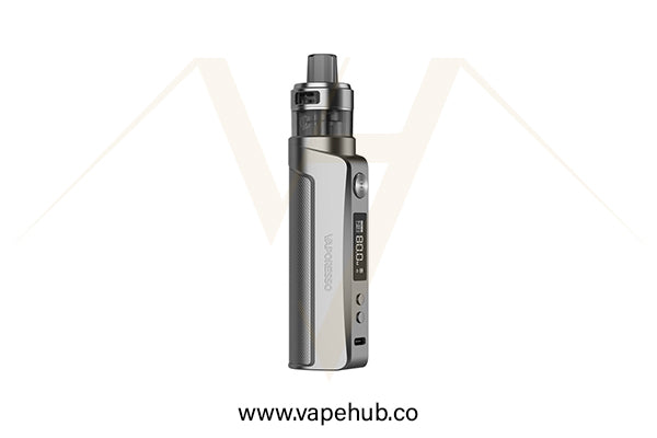 Vaporesso GEN PT80S Pod Mod Kit light silver available at Vape Hub Pakistan.