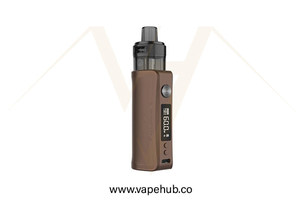 Vaporesso Gen PT60 Pod Mod Kit earth brown available at Vape Hub Pakistan.