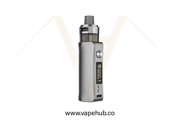 Vaporesso Gen PT60 Pod Mod Kit light silver available at Vape Hub Pakistan.