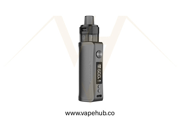 Vaporesso Gen PT60 Pod Mod Kit matte grey available at Vape Hub Pakistan.