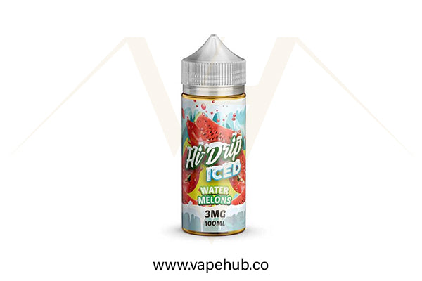 Hi Drip Melon Patch Iced 100ml available at Vape Hub Pakistan.