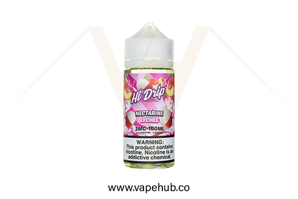 Hi Drip Nectarine Lychee 100ml available at Vape Hub Pakistan.