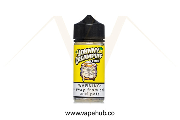 JOHNNY CREAMPUFF Lemon 30ml nicotine salt available at Vape Hub Pakistan.