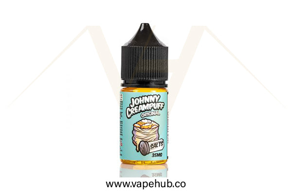 JOHNNY CREAMPUFF Original 30ml nicotine salt available at Vape Hub Pakistan.