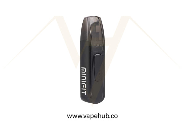 Justfog Minifit pod kit black available at Vape Hub Pakistan.