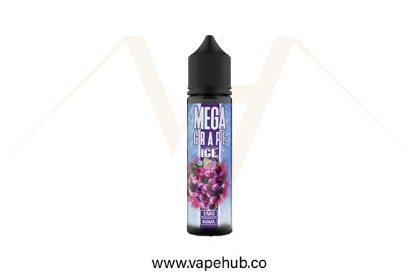 Mega Grape Ice by Grand e-Liquids 60ML available at Vape Hub Pakistan.