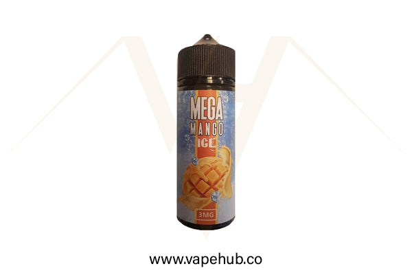 Mega Mango Ice by Grand e-Liquids 120ML available at Vape Hub Pakistan.