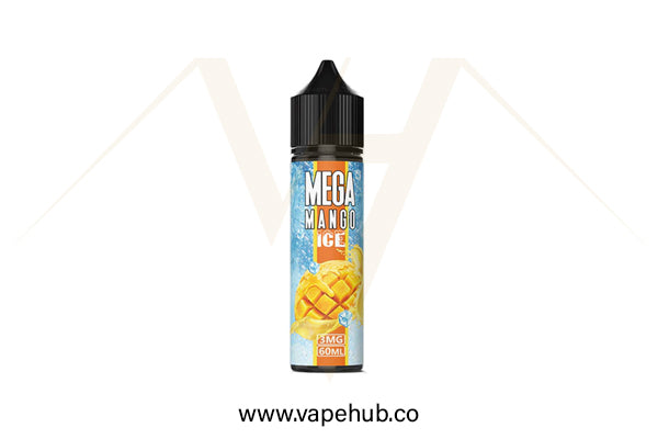 Mega Mango Ice by Grand e-Liquids 60ML available at Vape Hub Pakistan.