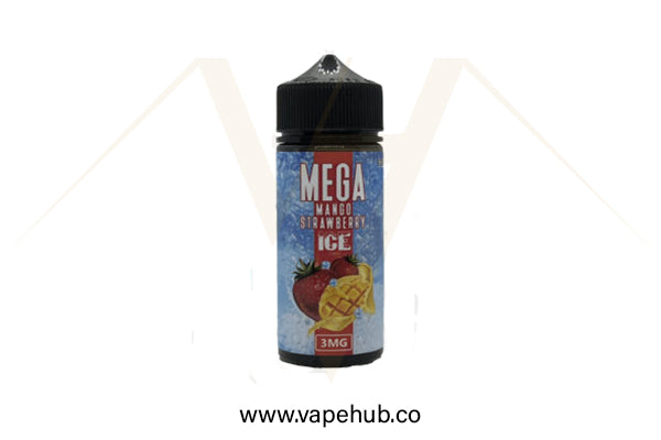 Mega Mango Strawberry Ice by Grand e-Liquids 120ML available at Vape Hub Pakistan.