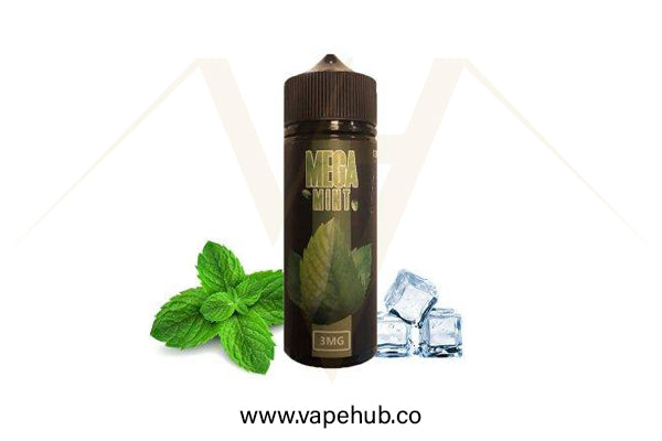 Mega Mint by Grand e-Liquids 120ML available at Vape Hub Pakistan.