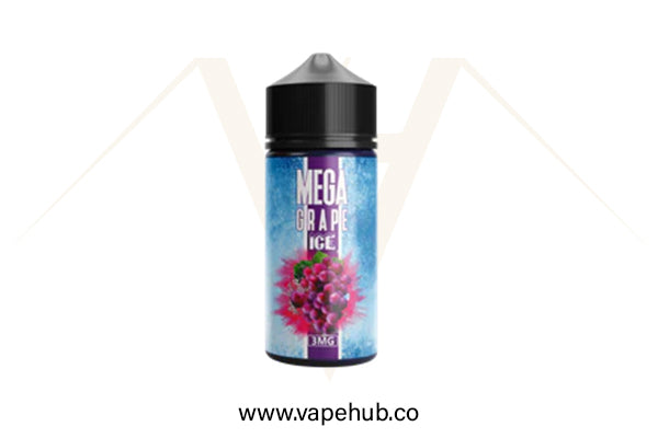 Mega Grape Ice by Grand e-Liquids 120ML available at Vape Hub Pakistan.