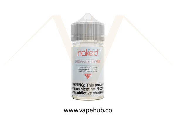 Naked 100 Strawberry Pom 60ML available at Vape Hub Pakistan.