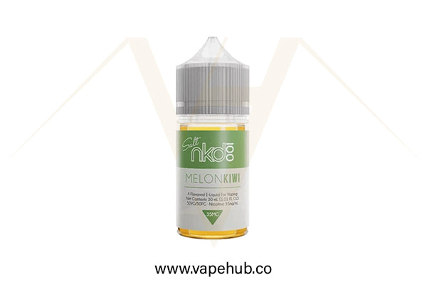 Naked 100 Melon Kiwi 30ML nicotine salt available at Vape Hub Pakistan.