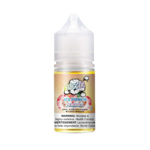 SLUGGER Ice Punch Series Peach Ice Nicotine Salt 30ML available at Vape Hub Pakistan.