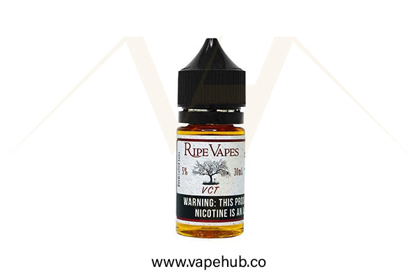 RIPE VAPES VCT 30ml nicotine salt available at Vape Hub Pakistan.