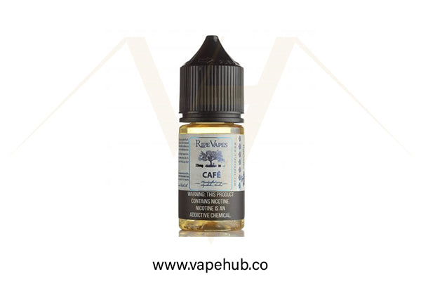 RIPE VAPES Café 30ml nicotine salt available at Vape Hub Pakistan.