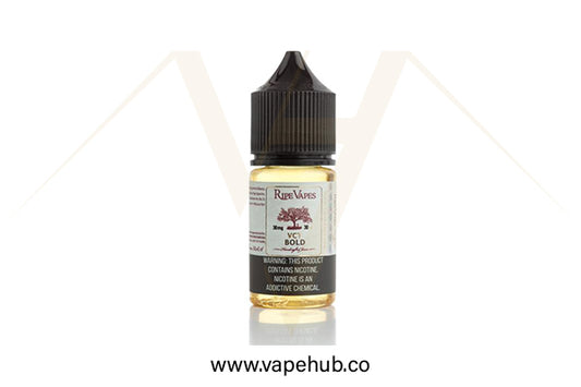 RIPE VAPES VCT Bold 30ml nicotine salt available at Vape Hub Pakistan.