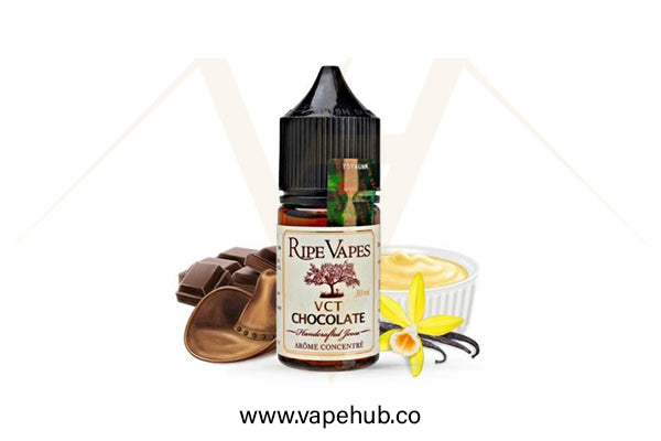 RIPE VAPES VCT Chocolate 30ml nicotine salt available at Vape Hub Pakistan.