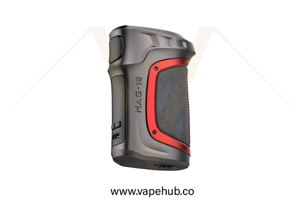 SMOK Mag 18 mod grey red available at Vape Hub Pakistan.