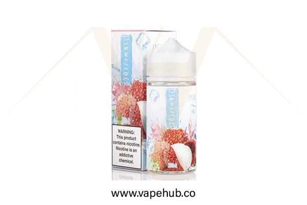 SKWEZED Lychee Iced 100ML available at Vape Hub Pakistan.