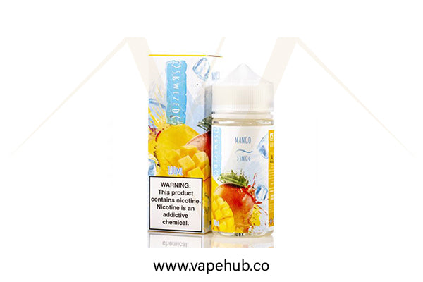 SKWEZED Mango Iced 100ML available at Vape Hub Pakistan.