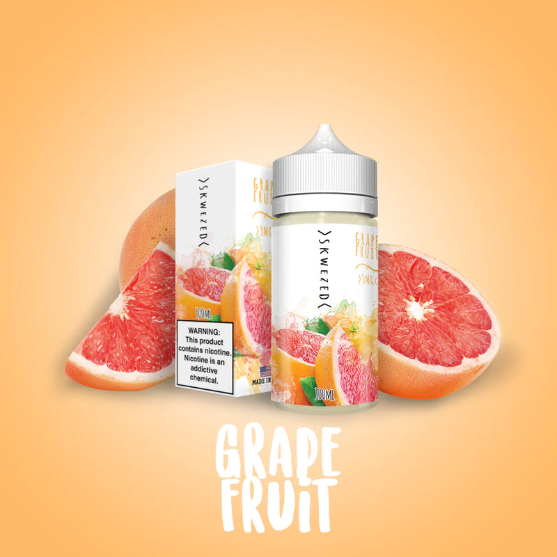 SKWEZED Grapefruit 100ML available at Vape Hub Pakistan.