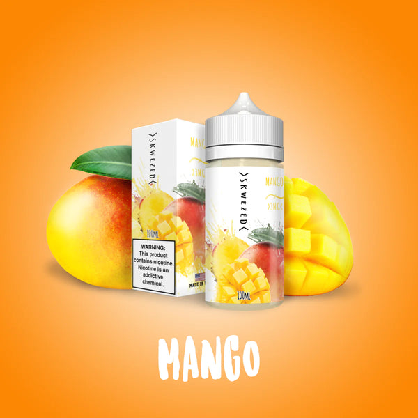 SKWEZED Mango 100ML available at Vape Hub Pakistan.