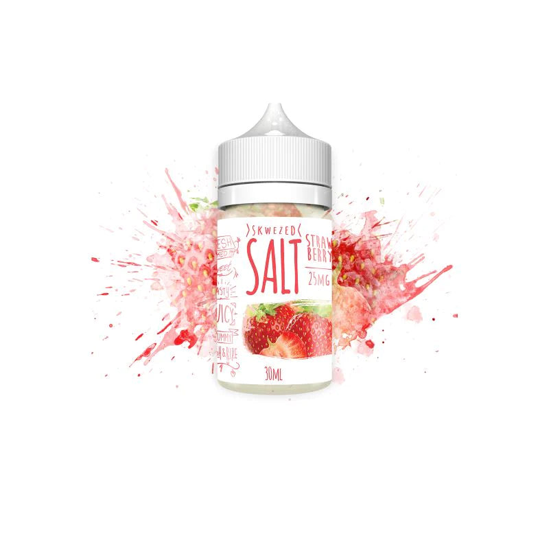 SKWEZED Strawberry 30ML nicotine salt available at Vape Hub Pakistan.