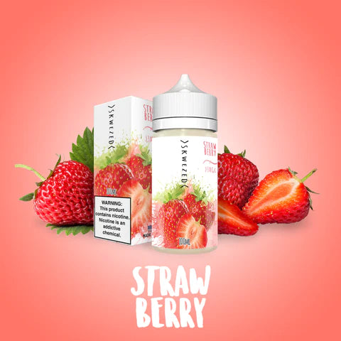 SKWEZED Strawberry 100ML available at Vape Hub Pakistan.